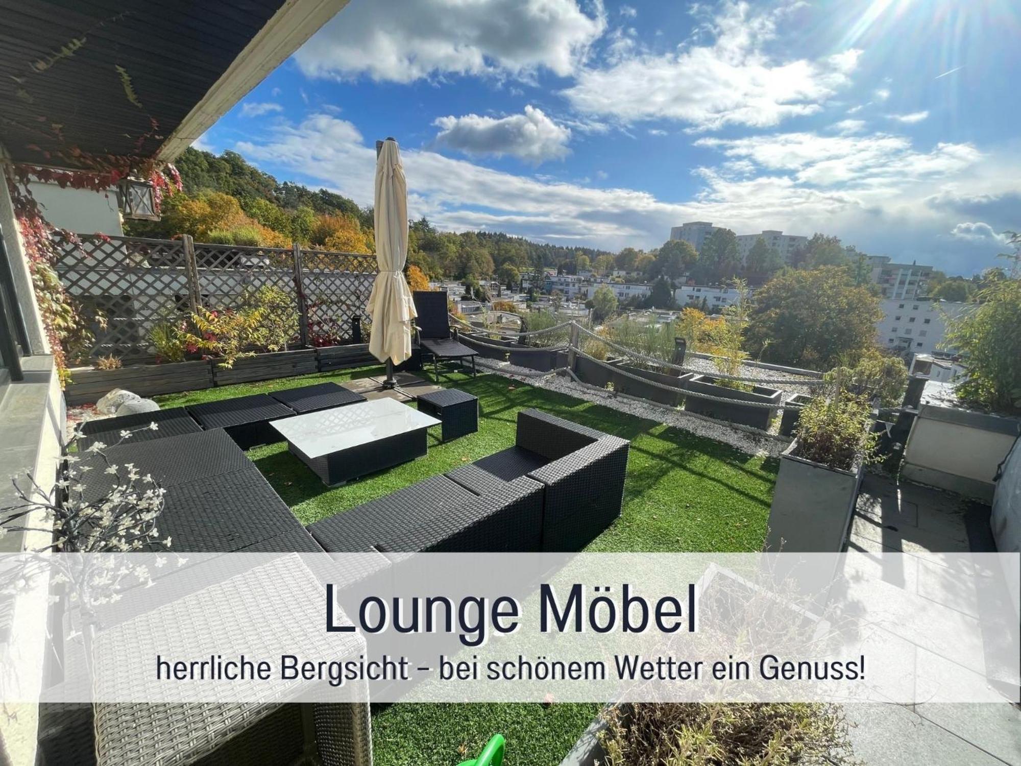 Penthouse - 3 Schlafzimmer- Sonnige Dachterrasse -Whirlpool & Alpenblick - Perfekt Fuer Romantik Oder Familienurlaub Mit Kind, Hund Willkommen - By Ferienwohnenamsee - Uberlingen Zewnętrze zdjęcie